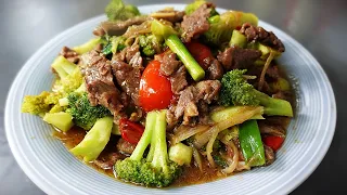 Tumis daging brokoli, daging nya empuk juicy..