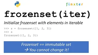 Python frozenset Function A Simple Guide