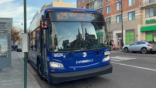 MTA NYCT Onboard EXCLUSIVE 2021 New Flyer XDE40 9524 On The B25