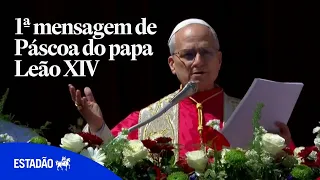 Papa pede que se 'escolha a paz' em sua primeira mensagem de Páscoa