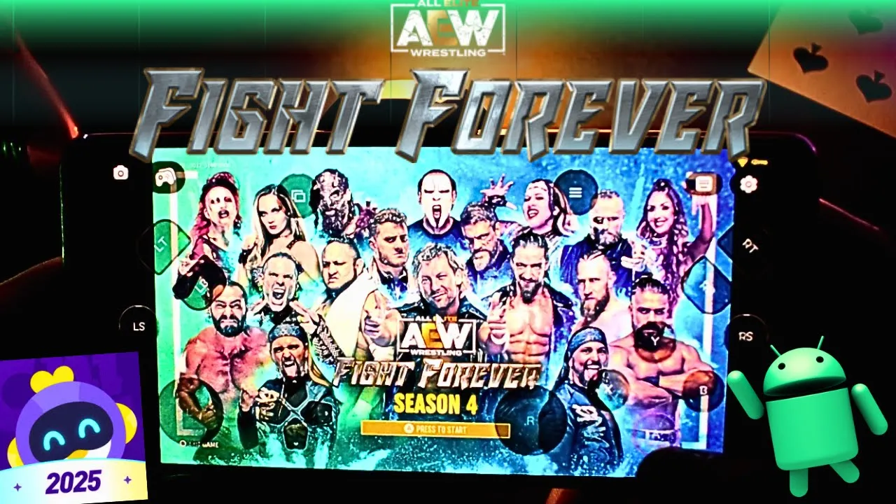 AEW Fight Forever Mobile Android Gameplay - Game for Android - 2025