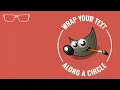 Wrap Text Around a Circle Fix Upside Down Text Too