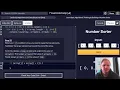 Learn Basic Algorithmic Thinking by Building a Number Sorter FreeCodeCamp