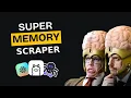 LangGraph Web Scraper Long Term Memory RAG Powerful Agentic Memory