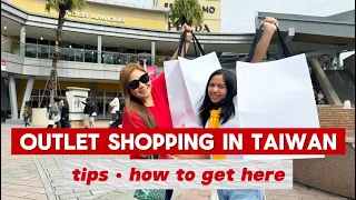 Outlet shopping in Taiwan Gloria Outlets Episode 2