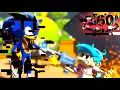 Lagu 360° vs Pibby x Corrupted Sonic Boom Friday Night Funkin