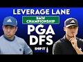 BMW Championship PGA Leverage Lane DraftKings FanDuel DFS Single-Entry GPP Strategy