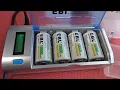 EBL LCD Battery Charger Auto shuts off and trickle charges
