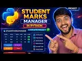 Python Project for Beginners Student Marks Manager in Python You Can Too Step by Step