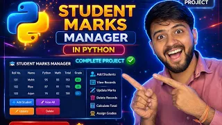 Python Project for Beginners Student Marks Manager in Python You Can Too Step by Step