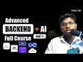 Advanced Backend AI Full Course Part 2 LangChain LangGraph RAG Vector DB AWS