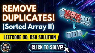 Top Interview Question LeetCode 80 Remove Duplicates from Sorted Array II