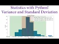 Statistics with Python Variance and Standard Deviation