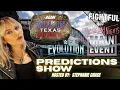 Download Lagu AEW All In And WWE Evolution, Saturday Night's Main Event Predictions | Stephanie Chase \u0026 Kenny