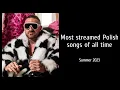 Lagu Top 200 Most Streamed Polish Songs of All Time (YouTube + Spotify) - Summer 2023