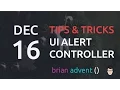 iOS Swift Tutorial UIAlertController Tips Tricks