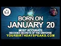 Born On January 20 Numerology and Astrology Analysis