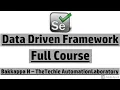 Data Driven Framework Full Course by Bakkappa N