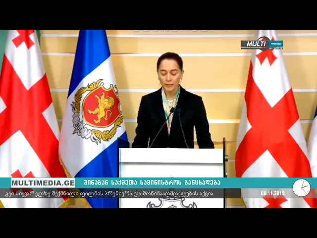 ქართული გეი ფილმის პრემიერა და მოწინააღმდეგეების აქცია - ბრიფინგი შსს-ში