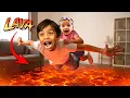 Download Lagu Shaurya \u0026 Myra’s CRAZY Floor is LAVA Challenge 🔥