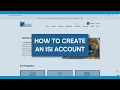 Create Your Free ISI Account Quick Step-by-Step Tutorial