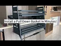 How to Install a Pull Down Basket Easy Step-by-Step Guide for Modern Kitchen Storage