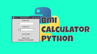 Build Your First Desktop App with Python Easy BMI Calculator GUI Tutorial