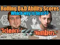 Rolling D D Ability Scores - Standard Array Rolling Stats Point-buy