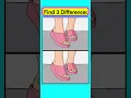 find 3 differences - wedges