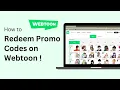 How To Redeem Promo Codes In WEBTOON WEBTOON Promo Codes