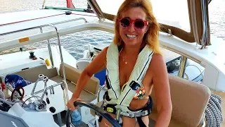 The LAND is behind us.ATLANTIC CROSSING to Cape Verde. BOAT LIFE. Sailing Ocean Fox  Ep 43