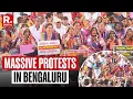 Download Lagu Bengaluru 'Chalo Protest' At Freedom Park Against Cong Over Unscientific SC Reservation Policy