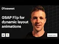 GSAP Flip Plugin for dynamic layout animations - View Toggle