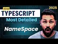 TypeScript Tutorial in Hindi namespace TypeScript Namespaces Explained
