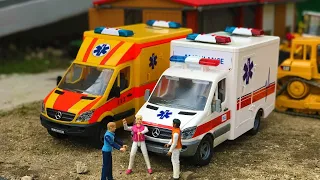 Amazing RC Bruder Ambulance Emergency Trucks!