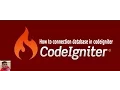 Database connection in Codeigniter Database connection