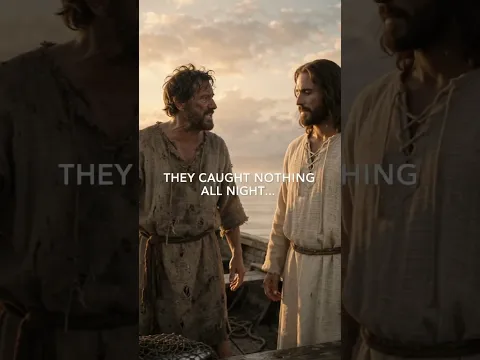 They Caught NOTHING… Then Jesus Said This ✝️🐟