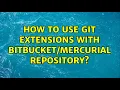 How to use Git Extensions with repository