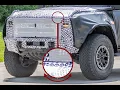 Ford Bronco Raptor Warthog Spotted With Camouflage Easter Egg