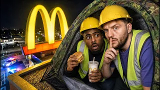 We Tried Stealth Camping On McDonalds Roof