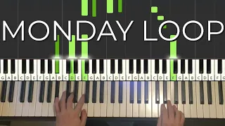 Tomppabeats Monday Loop Piano Lesson Preview 
