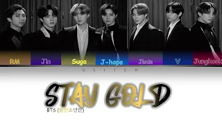BTS 防弾少年団 Stay Gold LYRICS Color Coded Lyrics Eng Rom Kan 