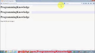 PHP Tutorial for Beginners 25 Include once and require once functions
