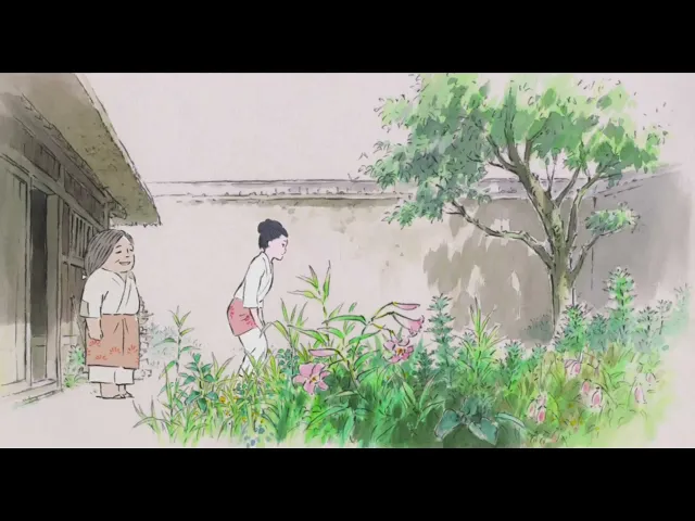 La storia della principessa splendente di Isao Takahata | Clip 'La nostra montagna!'