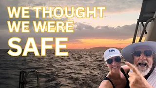 Two days at Sea…..Then the storm hit! sailing Croatia to Greece