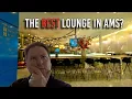 KLM Crown Lounge 52 Review The Best Lounge in Amsterdam Schiphol AMS Guide