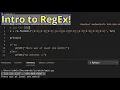RegEx in Python - Intro to Regular Expressions