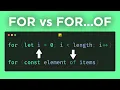 for Loop vs for-of Loop in JavaScript Explained Simply