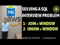 Data Analyst SQL Interview Question Asked in a Startup Data Analytics