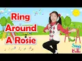 Download Lagu Ring Around The Rosie with Lyrics and Actions | Kids nursery rhyme |Kids Dance Song